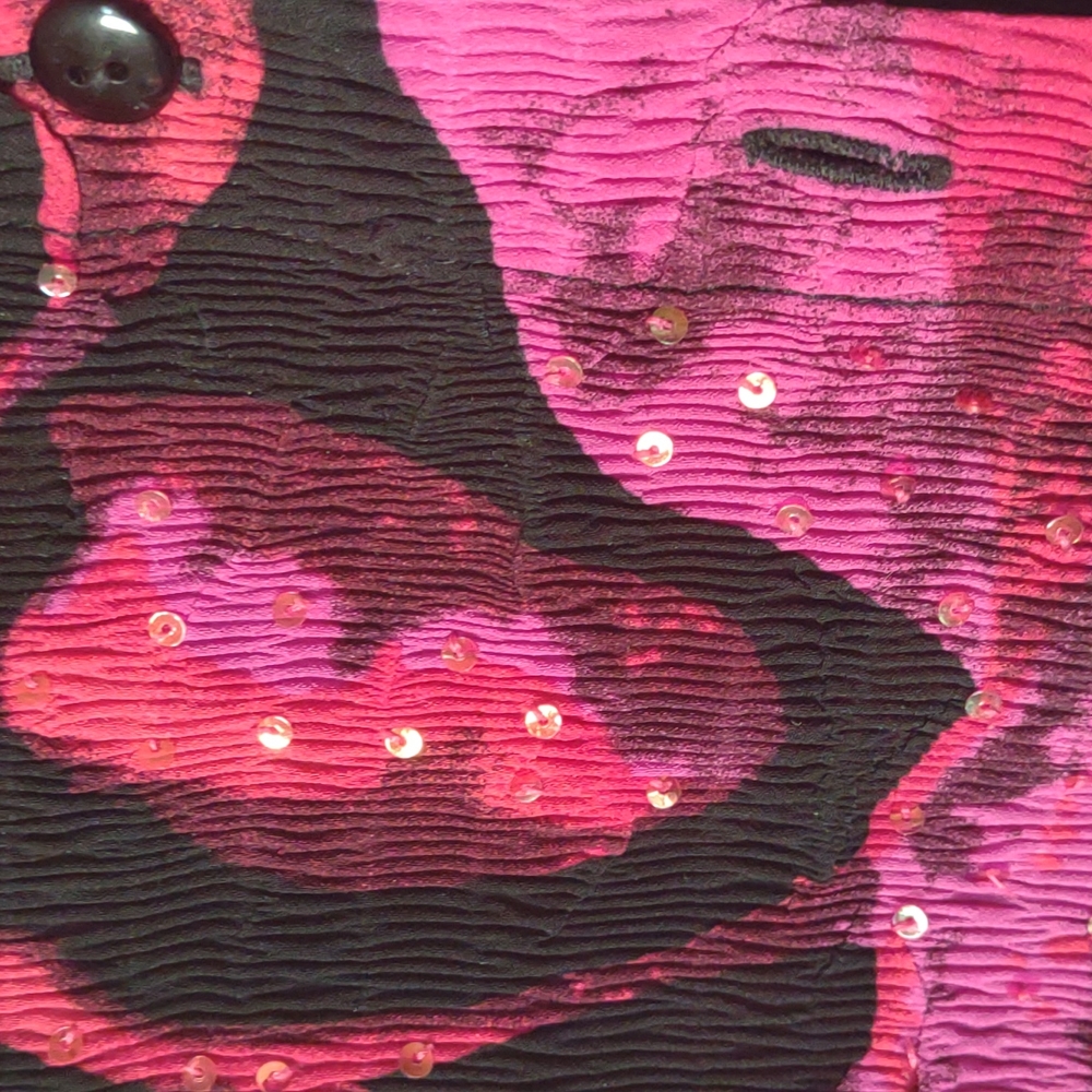 Pristine Alberto Makali Multi-Colored Blouse Size… - image 5